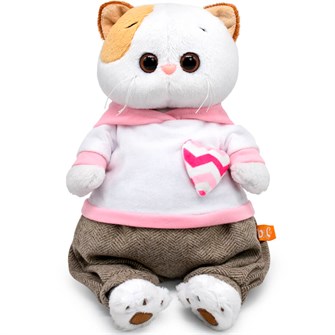 Ли-Ли Кошечка в худи с сердечком и штанах LK27-140 145-076