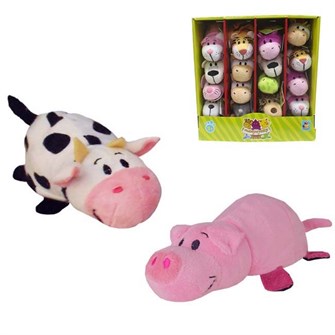 Игрушка Вывернушка 2 в 1 Хрюшка-Коровка 1toy Т12329 513-348