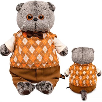Басик в трикотажном жилете Ks25-271 146-497