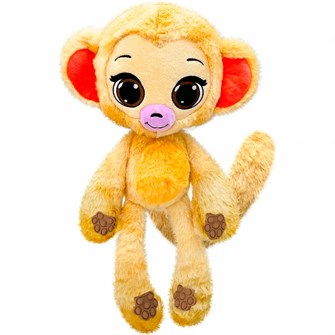 BubblePops Какао обезьянка 34 см ароматиз.с функц.поп-ит на лапках 2312004/6 244-828