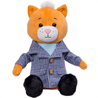 Кот Мартик в пальто 25см 280/25/п 945-200