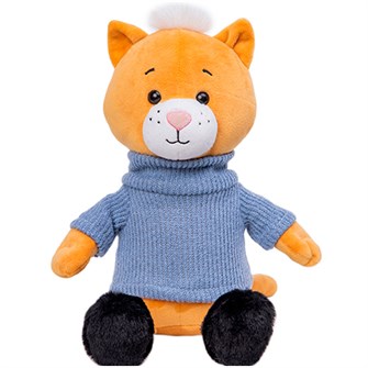 Кот Мартик в свитере 25см 280/25/св 945-199