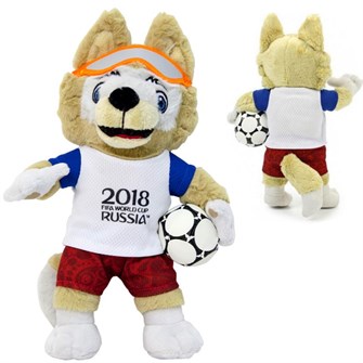Волк Zabivaka 18см ЧМ-2018 Т10819 745-248