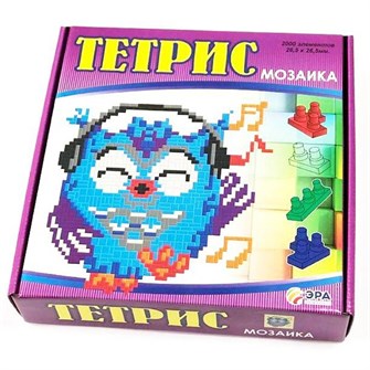 Набор ДТ Тетрис-мозаика Сова Эра. 710-861