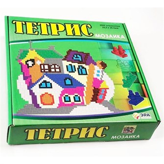 Набор ДТ Тетрис-мозаика Домики Эра. 710-860