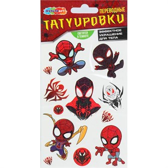 {{photo.Alt || photo.Description || 'Набор для творчества Тату светящиеся Спайди МУЛЬТИ АРТ TATTOO-123230'}}