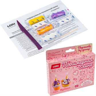 {{photo.Alt || photo.Description || 'Набор для творчества Полимерная глина. Подсвечники. Сладости Пз/Пг-046 LORI.'}}