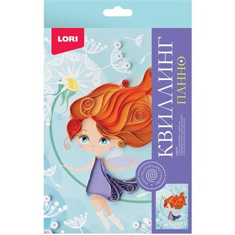 Набор для творчества Квиллинг Панно Фея Квл-038 Lori 983-229