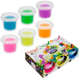 {{photo.Alt || photo.Description || 'Набор для творчества Тесто для лепки 6 цв "Лепишка", Эпоха динозавров Фин-ти-Флю Тдл/в-008'}}