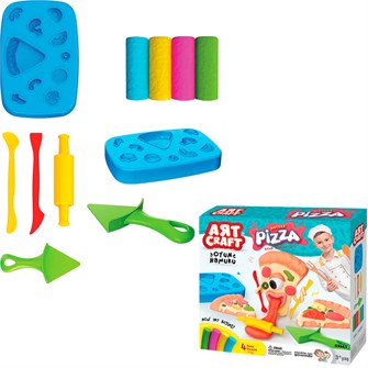 {{photo.Alt || photo.Description || 'Набор для творчества Набор для лепки Пиццерия, тесто 4х50г 03555 AЯT CRAFT'}}