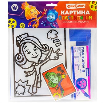 Набор для творчества Картина пластилином Верта С-553 ЭРА 996-631