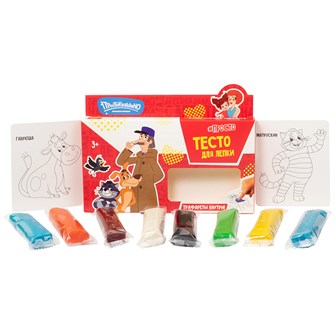 {{photo.Alt || photo.Description || 'Набор для творчества Тесто для лепки Волшебное тесто 400 гр Простоквашино Печкин VT062'}}