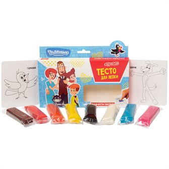 {{photo.Alt || photo.Description || 'Набор для творчества Тесто для лепки Волшебное тесто 400 гр Простоквашино Папа VT063'}}