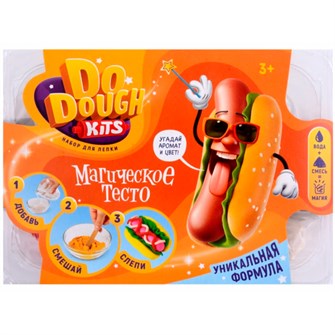 Набор для творчества Сухое тесто для лепки DO DOUGH kits Набор Хотдог DD004 983-209