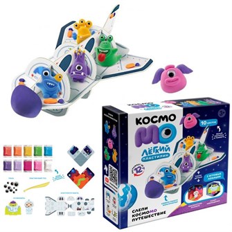 Набор для творчества Легкий пластилин Лепи легко набор КосмоМО C074Y 977-473