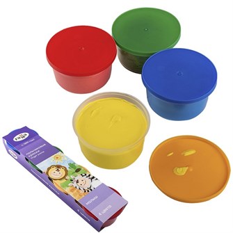 Краски пальчиковые 4 цв. 50мл. 