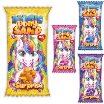 Набор для творчества Кинетический песок Magic Pony Sand 150 гр /АльянсТрест/ СТОК 976-895