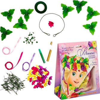 {{photo.Alt || photo.Description || 'Набор для творчества Плетение Цветочный венок ВВ3225 BONDIBON'}}