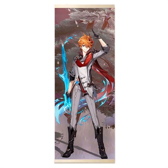 Набор для творчества Картина по номерам.Панно.Геншин ТАРТАЛЬЯ 35х88 HRP0090 /20/ 978-898