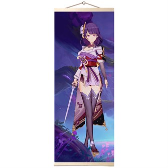 Набор для творчества Картина по номерам.Панно.Геншин РАЙДЭН 35х88 HRP0087 /20/ 978-897