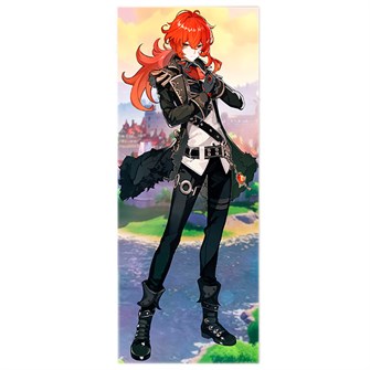 Набор для творчества Картина по номерам.Панно.Геншин Дилюк 35х88 HRP0072 /20/ 978-393