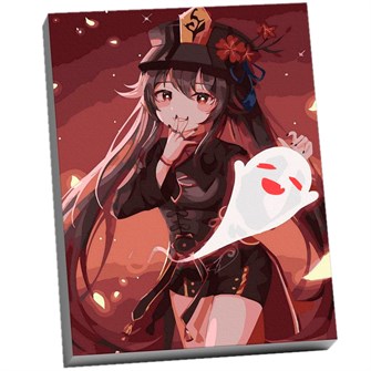 Набор для творчества Картина по номерам.Геншин Ху Тао 30*40 см CHR0133 978-302