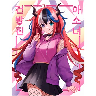 Набор для творчества Роспись по холсту 30х40 см Девочка с леденцом Х-8548 989-541