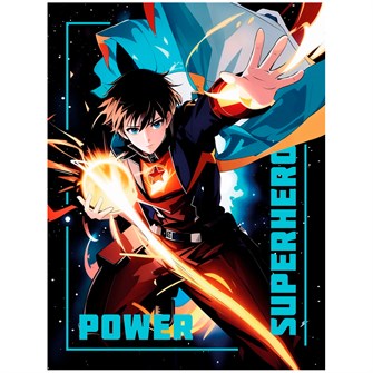 Набор для творчества Роспись по холсту 30х40 см Герой с суперсилой Х-8546 989-407