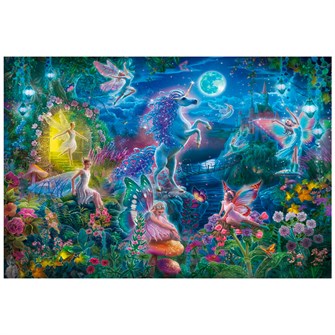 Набор для творчества Роспись по холсту 40*50см Феи и единорог ХК-6855 987-823