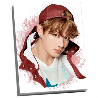 Набор для творчества Картина по номерам 40х50 К-ПОП BTS (27 цветов) HR0235 /20 978-944