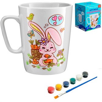 Набор для творчества Кружка-раскраска Зайчик cup-1001 987-975