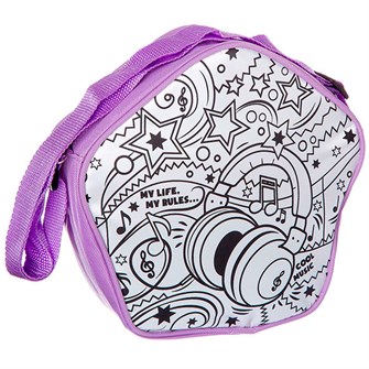 Набор для творчества Сумка-раскраска Диско23x24x3 см (без маркеров) ВВ2312-1 Bondibon 987-954