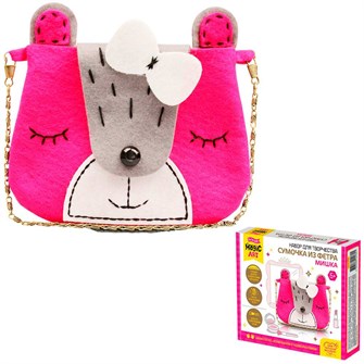 {{photo.Alt || photo.Description || 'Набор для творчества Сумочка из фетра Мишка 04960'}}