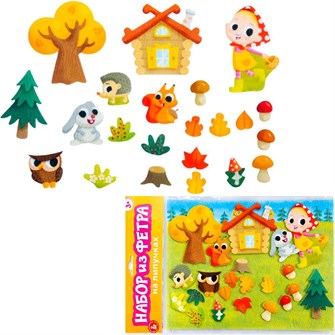 {{photo.Alt || photo.Description || 'Набор для творчества Набор из фетра на липучках Лес 05380'}}