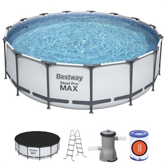 Бассейн каркасный круглый 56438    457 х 122 см с набором 175-023