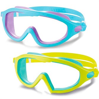 Маска для плавания (комплект 2 шт)  55983 3-8 лет 275-143