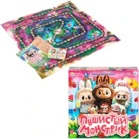 Игра Умка Пушистый монстрик. Ходилка квадрат. 40 карточек 4630395058865 936-583