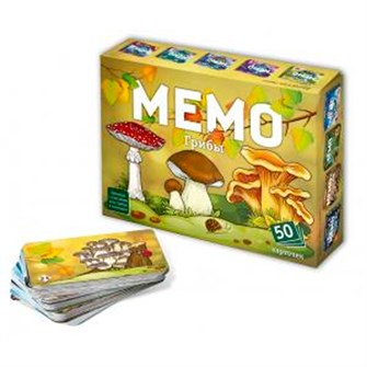 Игра Мемо Грибы 8615 /48/ 834-893