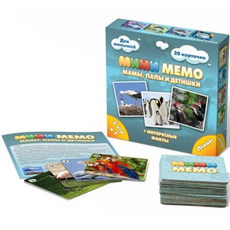 Настольная игра Ми-Ми-Мемо Птицы 8052 634-283