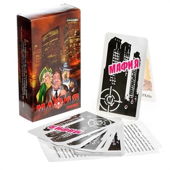 Настольная игра Мафия+Карты 7093 433-212