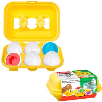 {{photo.Alt || photo.Description || 'Игра логический сортер Яйца Фигуры и формы 6 шт 70082'}}