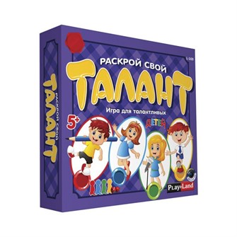 Настольная игра Раскрой свой талант для детей.Ассоциации L-169 934-308