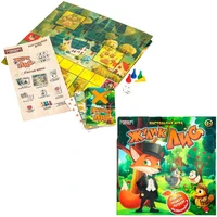 Игра Умка Жулик лис.  Настольная игра-квадрат. 40 карточек. Премиум 4630395024372 936-360