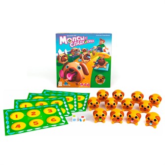 Игра МЕМО Мопсы сладкоежки 933-597