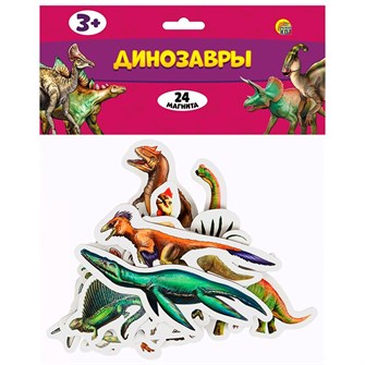 Игра на магнитах.Весёлое обучение. Динозавры ИН-4725 734-514