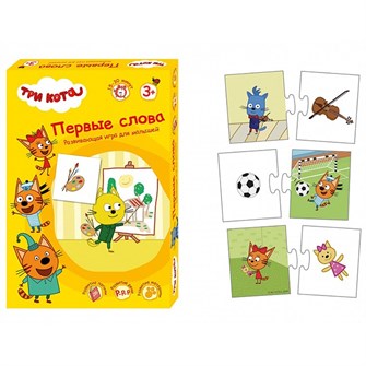 Игра Первые слова Три кота С-1050 634-434