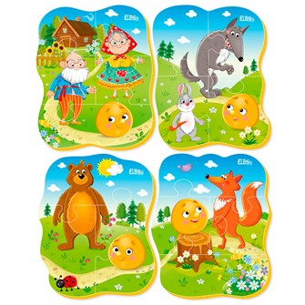 Пазл мягкий Колобок ET02-022 834-933