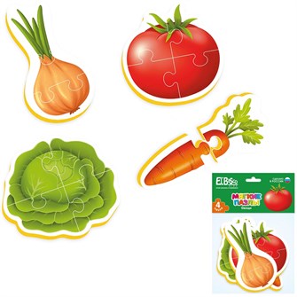 Пазл мягкий Овощи ET02-004 834-282