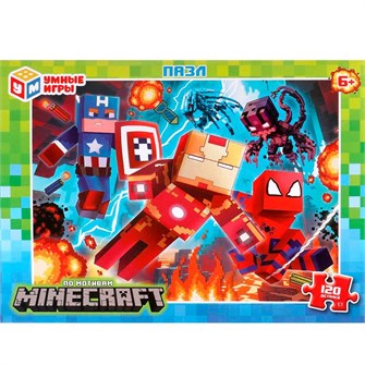 {{photo.Alt || photo.Description || 'Пазл 120 По мотивам Minecraft 4660254459823'}}