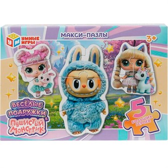 {{photo.Alt || photo.Description || 'Пазл Макси Пушистые монстрики &amp; Веселые подружки 4630395058667'}}